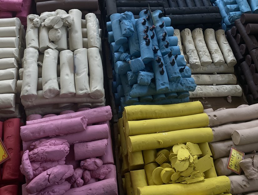 Πλαστελίνη και Ανθρακικό Ασβέστιο